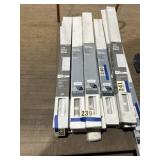 1 inch vinyl cordless blinds 47 inch width seven