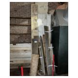 Wooden shelving lot