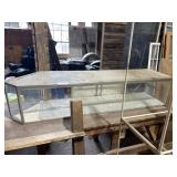 Glass display cabinet