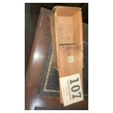 Vintage wooden box