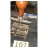 Serial quantity printer