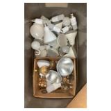 Assorted lightbulbs, spotlight and more