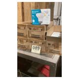 Five boxes smart light bulbs 8 count