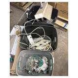 Miscellaneous lights, power cords, etc.