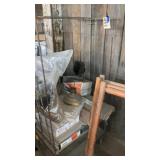Miscellaneous lot cart not included