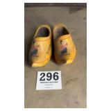 Heineken wooden shoes