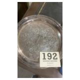 Silver plate tray