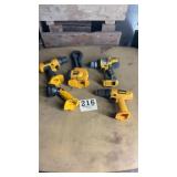 Dewalt cordless tool lot