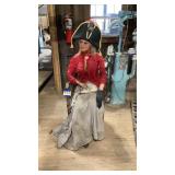 Wax hand and face mannequin