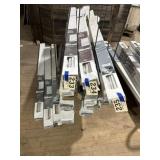 1 inch spin blinds 70 inch wide eight boxes some