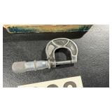 Vintage machinist tool micrometer by Scheer &