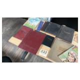 Old book and ledger lot ledgers look to be from