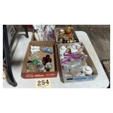 Four flats full of miscellaneous and different
