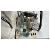 Old bottles and jars lot