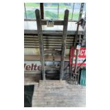 Heavy duty, aluminum appliance cart