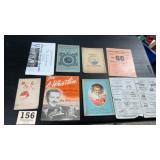 Old paperwork, lot, Railroad and telephone