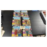 Lot of six Star Trek, the next generation toy