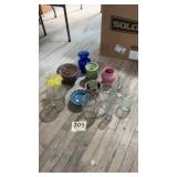 Vase and pedestal assortment