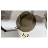 World War II navy hat, helmet type like for