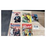 Old comic book western lot
