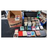 Large lot of eight track tapes with two sealed