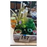 Vases, candle holders,small planters