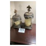 Two LED CANDLES
