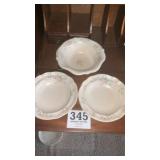 Pfaltzgraf Rose Pattern. Serving bowls.