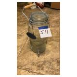 2 1/2 gallon glass drink dispenser
