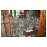 Pfaltzgraf rose pattern. Juice, glasses, short