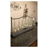 LED wine bottle candelabra