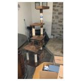 Cat play tower