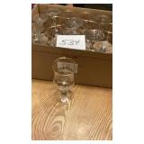 18 Christmas goblets