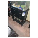 Two door fish tank stand/small dresser