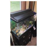 Fish tank and everything inside included