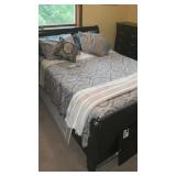 Queen bed bedding only