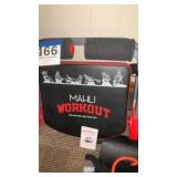 Core crunch workout machine