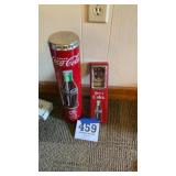 Coca-Cola cup dispenser and bottle opener