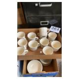 Pfaltzgraft Rose pattern 11 coffee cups