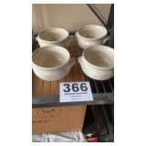 Pfaltzgraft Rose pattern Four soup crocks