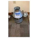Galvanized can