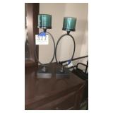 2 candle holders