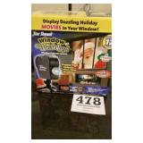 Holiday movie projector