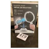Virtual LED space pong