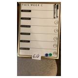 Weekly planner
