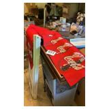Coca-Cola table runner and four placemats