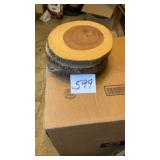 Three wood trivets