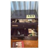 Watch repair storage cabinet