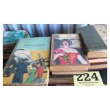 Box lot of vintage novels