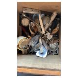 Box lot of vintage kitchenware